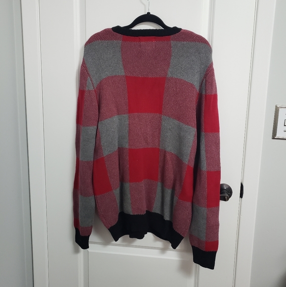 ASPEN Plaid Reindeer Sweater - Picture 3 of 6